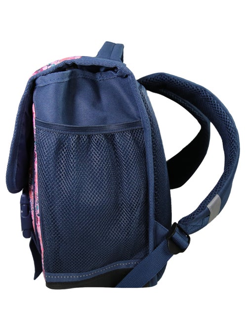 Bagtrotter - Cartable Primaire 38cm  -  Multicolore - Fleurs - 2 Compartiments - Kiabi