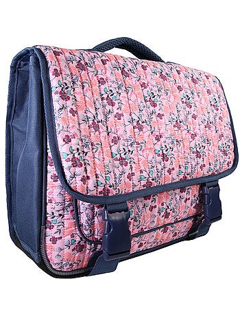 Bagtrotter - Cartable Primaire 38cm - Multicolore - Fleurs - 2 Compartiments