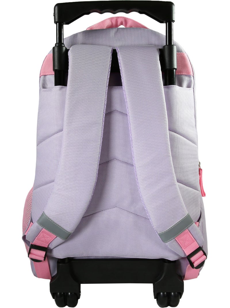 Bagtrotter - Cybel - Sac à Dos à Roulettes Primaire - Violet - 2 Compartiments Violet - Kiabi