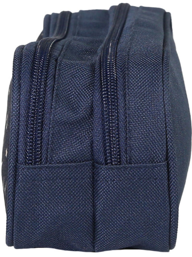 Bagtrotter - Cybel - Trousse Rectangulaire Scolaire - Marine - 2 Compartiments Bleu - Kiabi