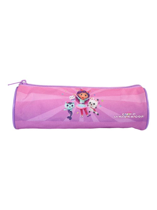 Bagtrotter - Gabby et La Maison Magique -Bagtrotter - Trousse Ronde Violet - 1 Compartiment - Kiabi