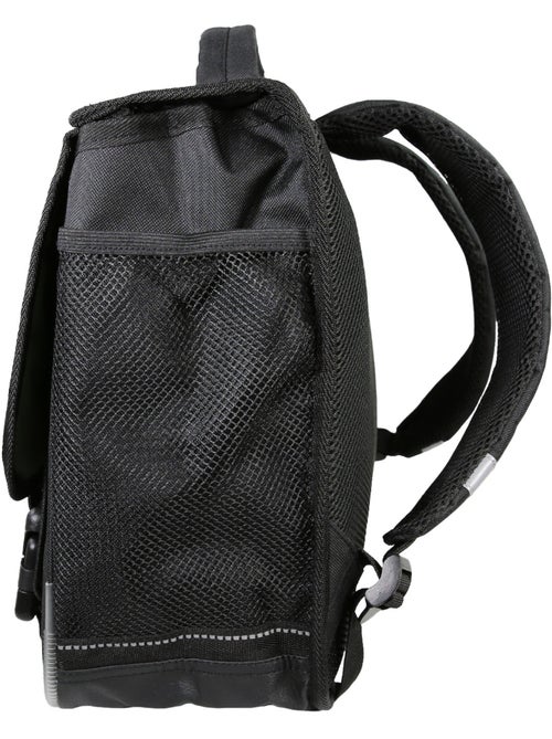 Bagtrotter - Jurassic World - Cartable Réversible 38cm Noir/Vert - 2 Compartiments - Primaire - Kiabi