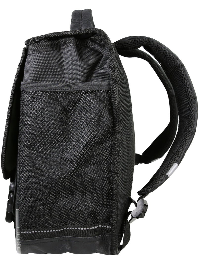 Bagtrotter - Jurassic World - Cartable Réversible 38cm Noir/Vert - 2 Compartiments - Primaire Noir - Kiabi