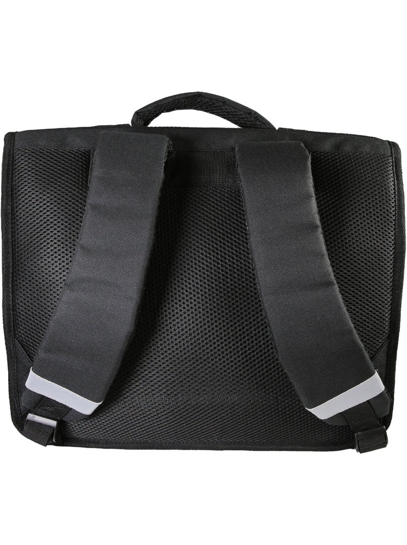 Bagtrotter - Jurassic World - Cartable Réversible 38cm Noir/Vert - 2 Compartiments - Primaire Noir - Kiabi
