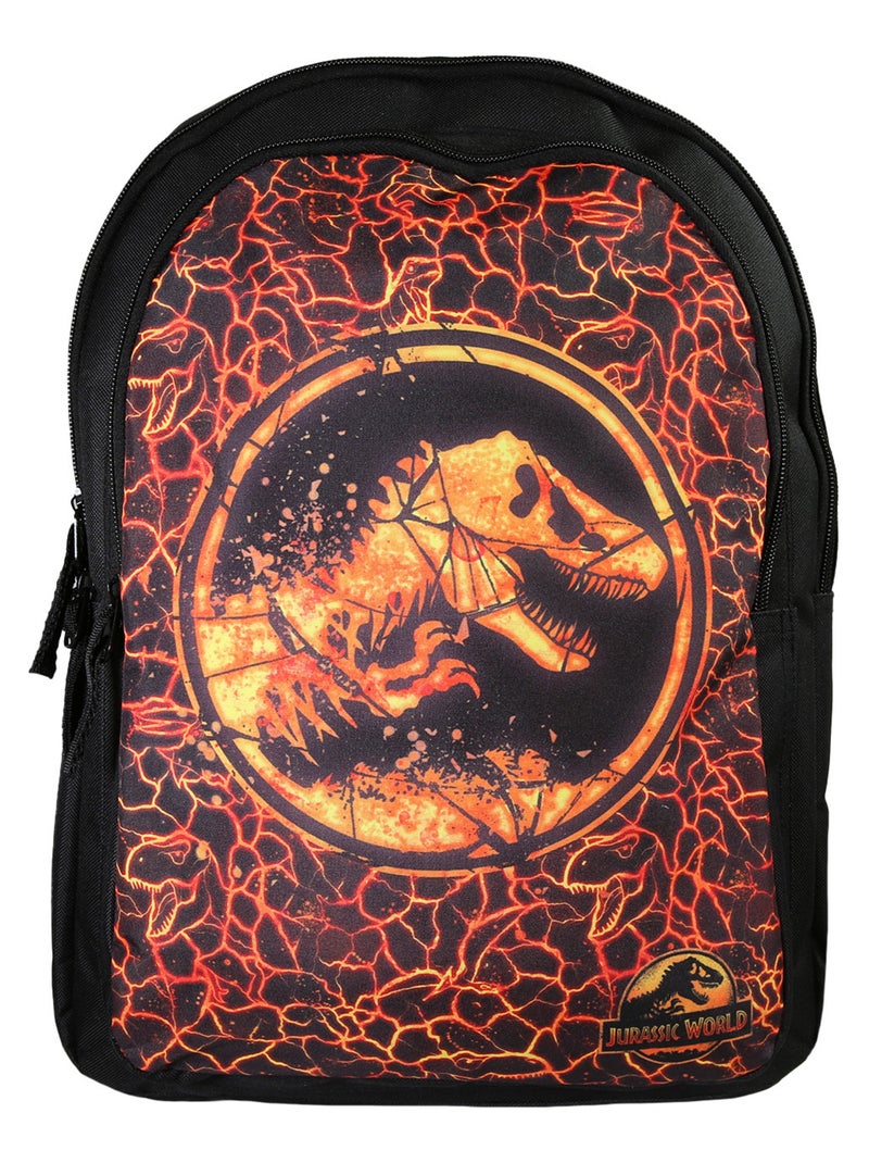 Bagtrotter - Jurassic World - Sac à Dos Primaire - Noir - 2 Compartiments Noir - Kiabi