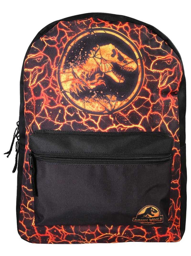 Bagtrotter - Jurassic World - Sac Scolaire Noir - 1 Compartiment - Primaire Noir - Kiabi