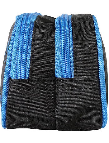 Bagtrotter - Jurassic World - Trousse Rectangulaire Noir/Bleu - 2 Compartiments