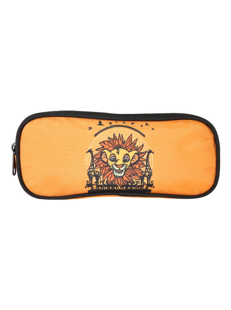 Bagtrotter - Le Roi Lion - Trousse Rectangulaire Orange - 2 Compartiments Orange - Kiabi