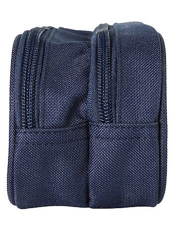 Bagtrotter - Lili Lou - Trousse Rectangulaire Scolaire - Marine - 2 Compartiments