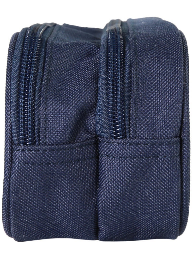 Bagtrotter - Lili Lou - Trousse Rectangulaire Scolaire - Marine - 2 Compartiments Bleu - Kiabi