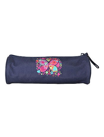 Bagtrotter - Phileas - Trousse Ronde Scolaire - Marine - 1 Compartiment