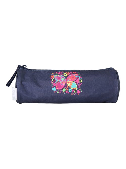 Bagtrotter - Phileas - Trousse Ronde Scolaire - Marine - 1 Compartiment - Kiabi