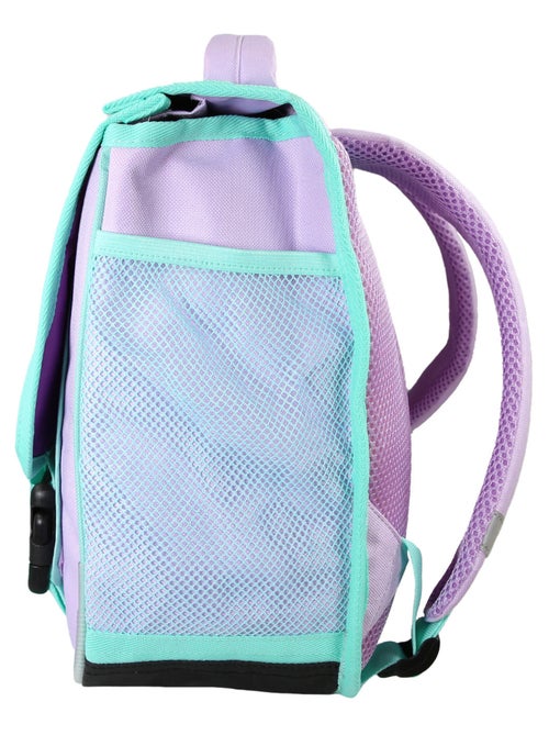 Bagtrotter - Reine des Neiges - Cartable Réversible 38cm Violet - 2 Compartiments - Primaire - Kiabi