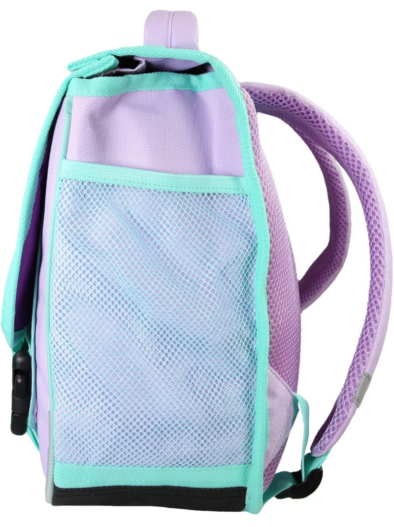 Bagtrotter - Reine des Neiges - Cartable Réversible 38cm Violet - 2 Compartiments - Primaire Violet - Kiabi