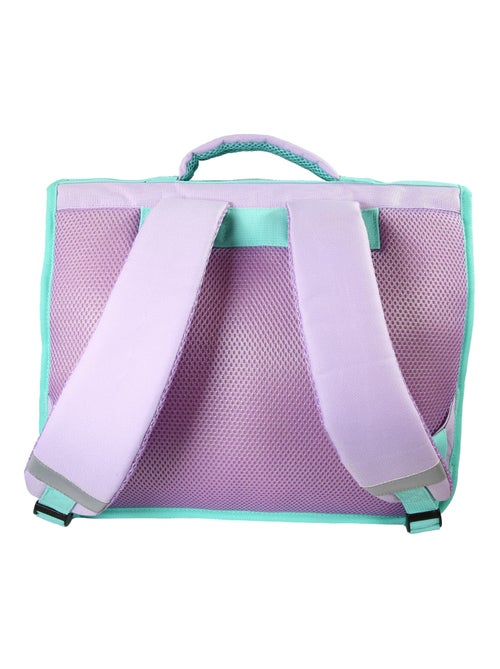 Bagtrotter - Reine des Neiges - Cartable Réversible 38cm Violet - 2 Compartiments - Primaire - Kiabi