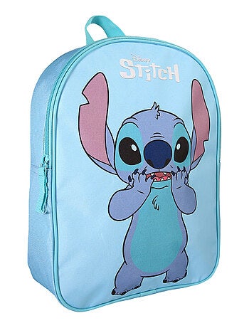 Bagtrotter - Stitch - Sac à Dos Goûter 31cm Bleu Clair - Maternelle