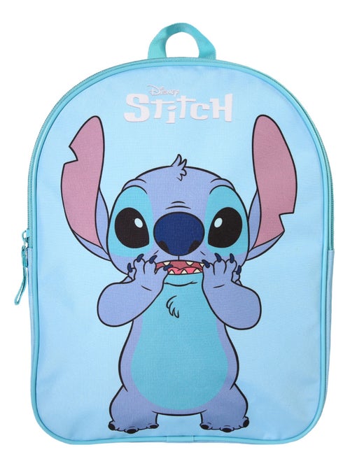Bagtrotter - Stitch - Sac à Dos Goûter 31cm Bleu Clair - Maternelle - Kiabi