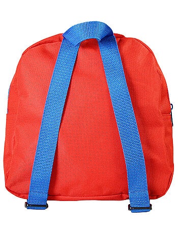 Bagtrotter - Super Mario - Sac Goûter 24cm Rouge/Bleu - 1 Compartiment - Maternelle