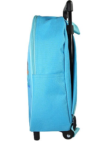 Bagtrotter - Vaiana - Sac à Dos à Roulettes Bleu - Maternelle