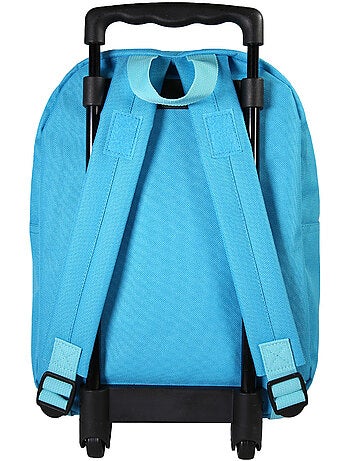 Bagtrotter - Vaiana - Sac à Dos à Roulettes Bleu - Maternelle