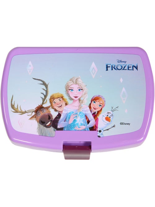 BAGTROTTER Boite Déjeuner et gourde en plastique 380ml La Reine des Neiges Frozen Violette - Kiabi
