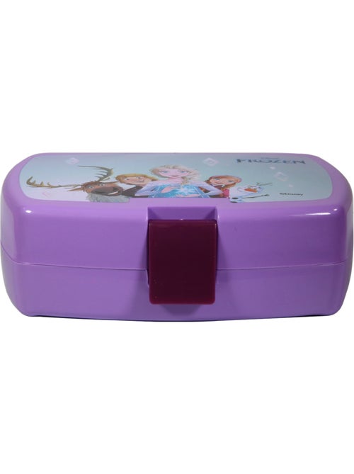 BAGTROTTER Boite Déjeuner et gourde en plastique 380ml La Reine des Neiges Frozen Violette - Kiabi