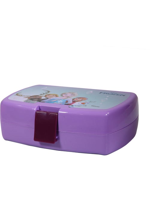 BAGTROTTER Boite Déjeuner et gourde en plastique 380ml La Reine des Neiges Frozen Violette - Kiabi