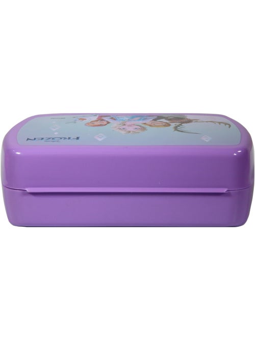 BAGTROTTER Boite Déjeuner et gourde en plastique 380ml La Reine des Neiges Frozen Violette - Kiabi