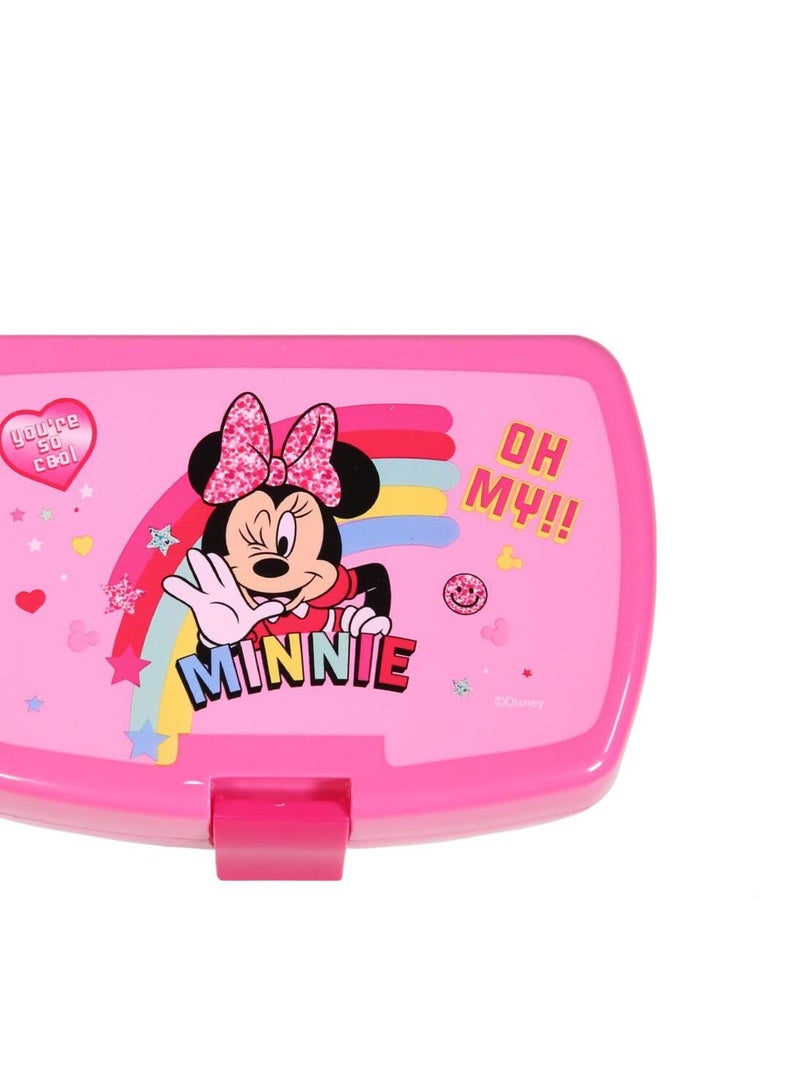 BAGTROTTER Boite Déjeuner et gourde en plastique 380ml Minnie Rose N/A - Kiabi