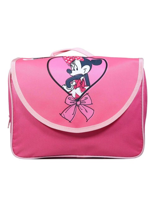 BAGTROTTER Cartable 32 cm Disney Minnie Rose - Kiabi