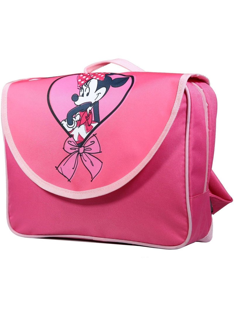 BAGTROTTER Cartable 32 cm Disney Minnie Rose Rose - Kiabi