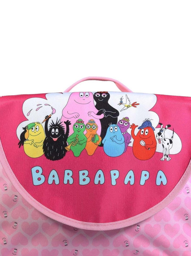 BAGTROTTER Cartable 32 cm maternelle Barbapapa Rose Rose - Kiabi