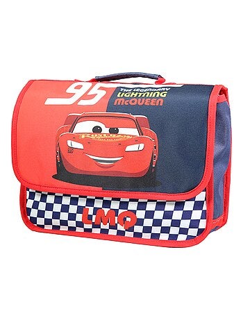 BAGTROTTER Cartable 32 cm maternelle Disney Cars Rouge et bleu