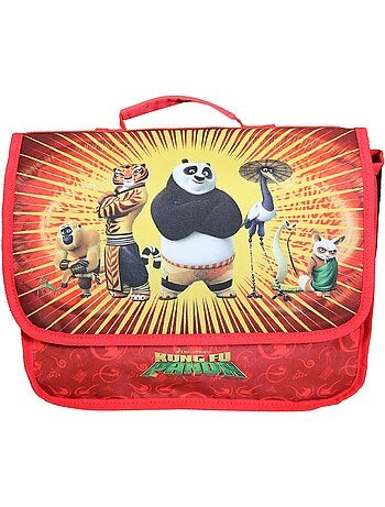 BAGTROTTER Cartable 32 cm maternelle Kung Fu Panda Rouge