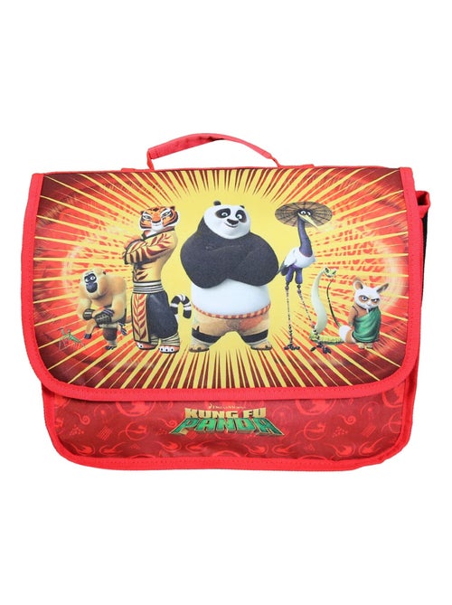 BAGTROTTER Cartable 32 cm maternelle Kung Fu Panda Rouge - Kiabi