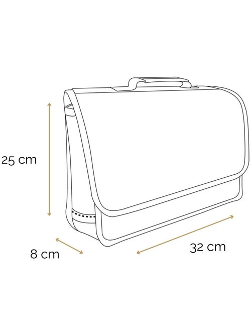 BAGTROTTER Cartable 32 cm maternelle La Reine des Neiges / Frozen Violet - Kiabi