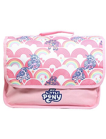 BAGTROTTER Cartable 32 cm maternelle My Little Pony Rose