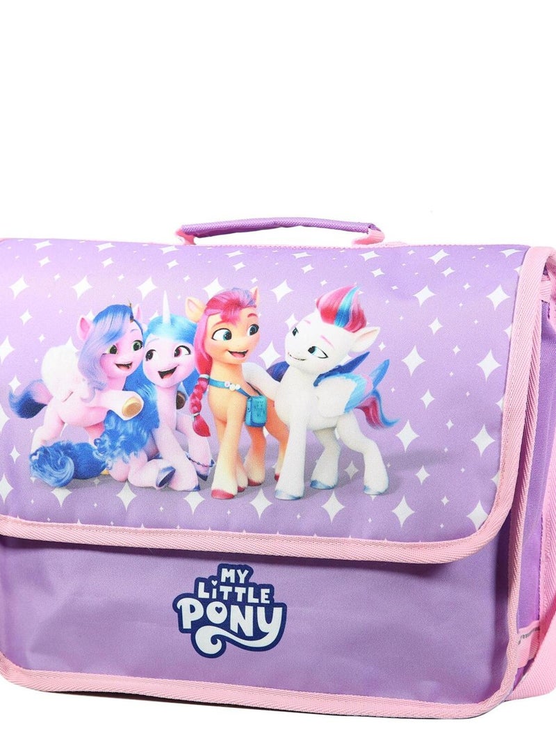 BAGTROTTER Cartable 32 cm maternelle My Little Pony Violet Violet - Kiabi
