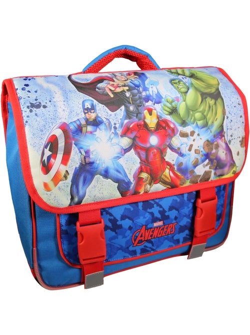 BAGTROTTER Cartable 38 cm Avengers Multicolore - Kiabi BAGTROTTER Cartable 38 cm Avengers Multicolore - Kiabi