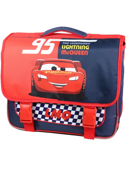 BAGTROTTER Cartable 38 cm Disney Cars Rouge et bleu - Kiabi