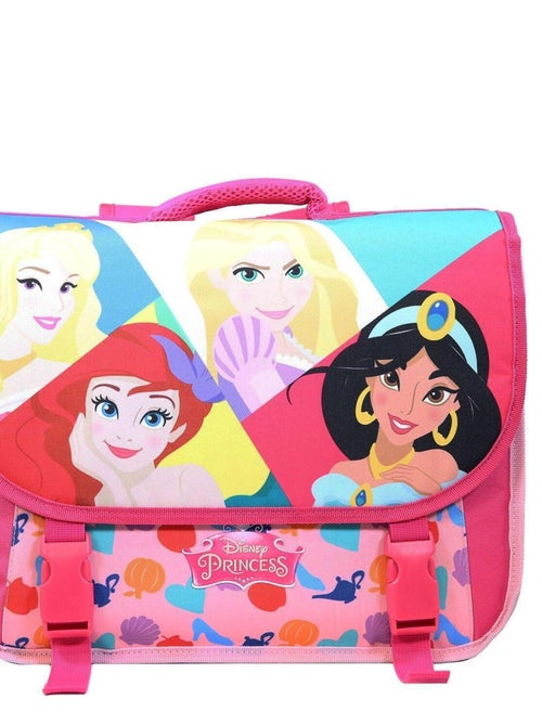 BAGTROTTER Cartable 38 cm Disney Princesses Rose - Kiabi