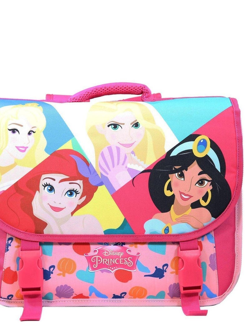 BAGTROTTER Cartable 38 cm Disney Princesses Rose Rose - Kiabi