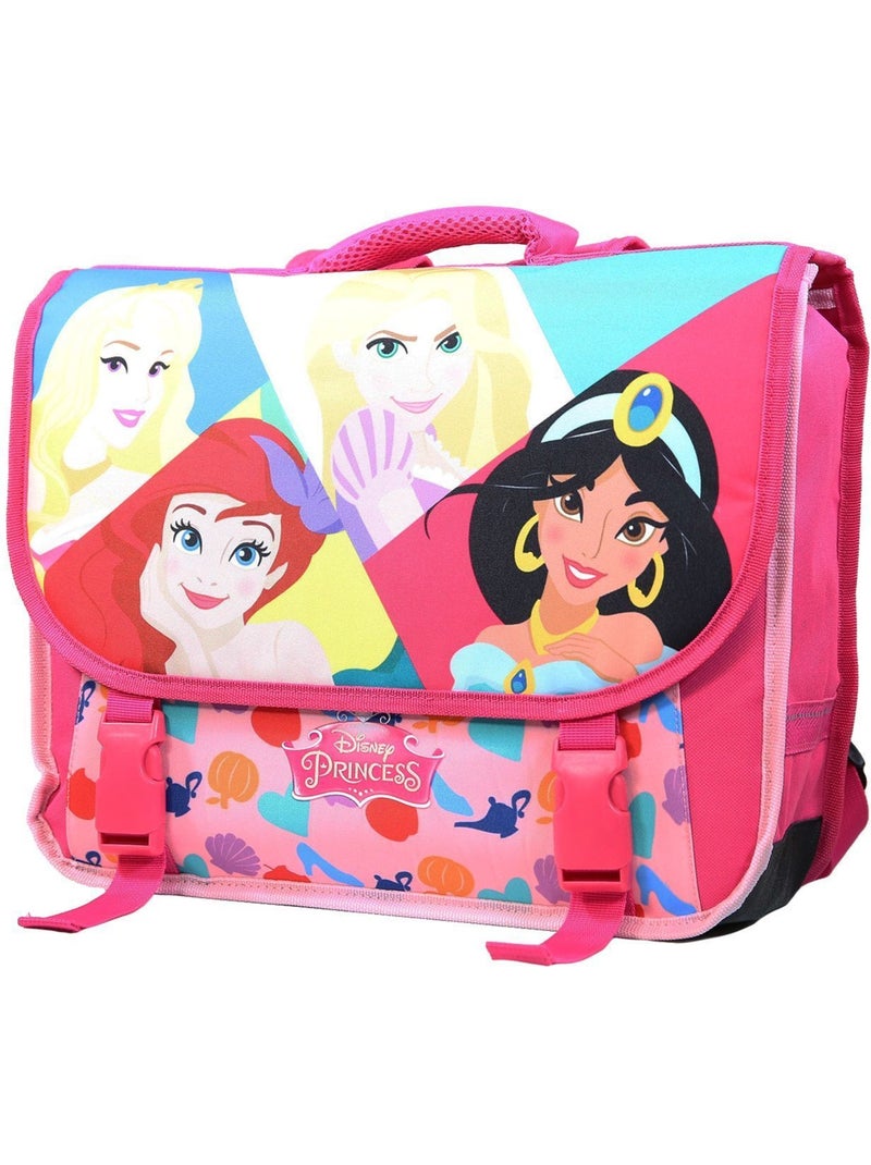 BAGTROTTER Cartable 38 cm Disney Princesses Rose Rose - Kiabi