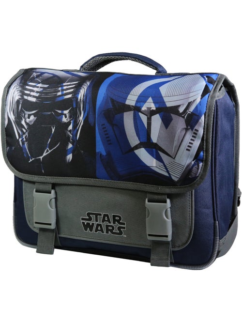BAGTROTTER Cartable 38 cm Disney Star Wars Gris et Bleu - Kiabi BAGTROTTER Cartable 38 cm Disney Star Wars Gris et Bleu - Kiabi