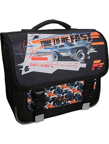 BAGTROTTER Cartable 38 cm Fast And Furious Noir