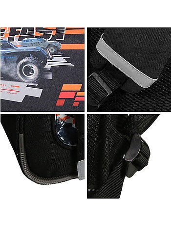 BAGTROTTER Cartable 38 cm Fast And Furious Noir