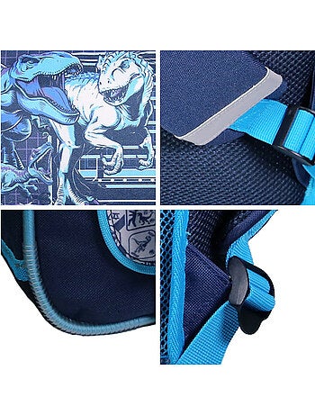 BAGTROTTER Cartable 38 cm Jurassic World Bleu