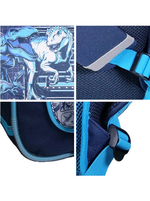 BAGTROTTER Cartable 38 cm Jurassic World Bleu - Kiabi