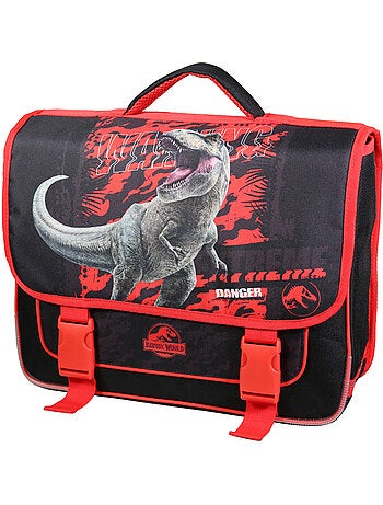 BAGTROTTER Cartable 38 cm Jurassic World Dinosaure Noir