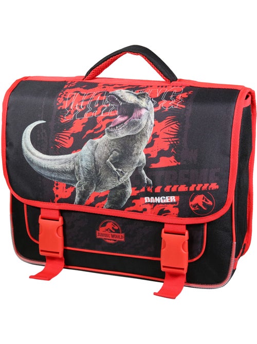 BAGTROTTER Cartable 38 cm Jurassic World Dinosaure Noir - Kiabi BAGTROTTER Cartable 38 cm Jurassic World Dinosaure Noir - Kiabi